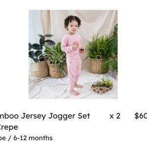 NWT Kyte Baby jogger set